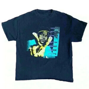 Ice Cube Shirt Mens Graphic Print Hip Hop Rap Vintage Y2K Streetwear Shirt XL